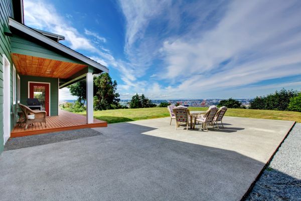 Backyard Concrete Paving in Glen Burnie