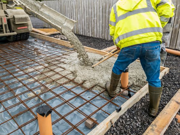 Basement Slab Pouring in Glen Burnie