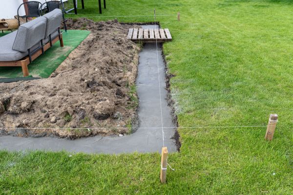 Cement Footer Installation in Glen Burnie